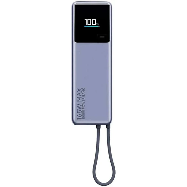 Xiaomi 165W Power Bank 10000mAh powerbanka s káblom strieborná	 - Powerbanky - Obrázok 677F000L01