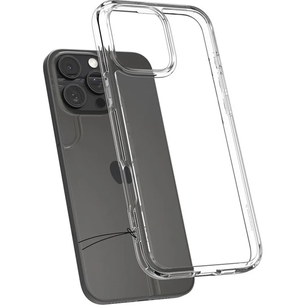 Spigen Crystal Hybrid kryt iPhone 16 Pro crystal clear - Puzdra - Obrázok 6783ba18bef94ae3afd19642e8d5bfbe