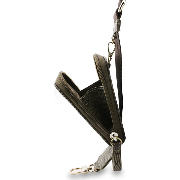 Guess Crossbody Popruh PU 4G Metal Logo + Peňaženka hnedá - Popruhy a crossbody - Obrázok 6788442ad5534cec919350e44f828c10