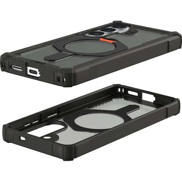 UAG Plasma XTE MagSafe kryt Samsung Galaxy S26 čierny/oranžový - Puzdra - Obrázok 678f9afff75644b991689c852205b14b