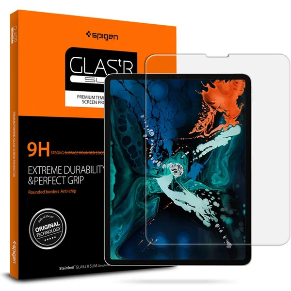 Spigen Glas.tR SLIM ochranné sklo pre Apple iPad Pro 12.9" (18/20/21/22) číre - Ochranné fólie a sklo - Hlavný obrázok