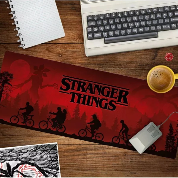 Herná podložka Stranger Things classic logo - Podložky - Obrázok 67D7000601