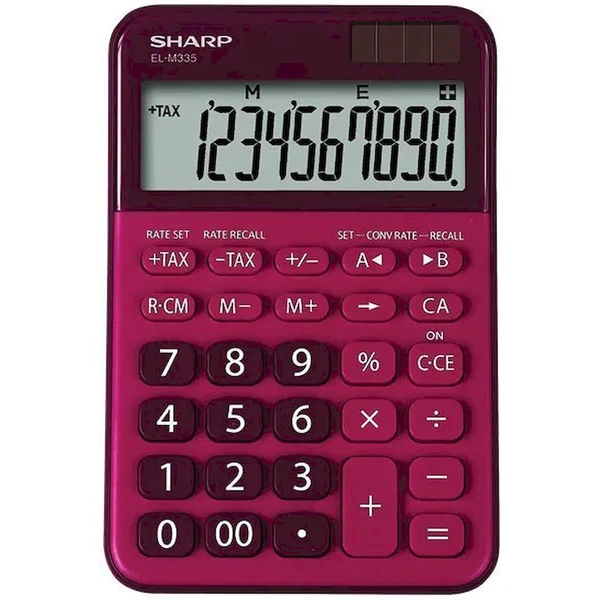 Sharp ELM335BRD kalkulačka červená - Kalkulačky - Hlavný obrázok