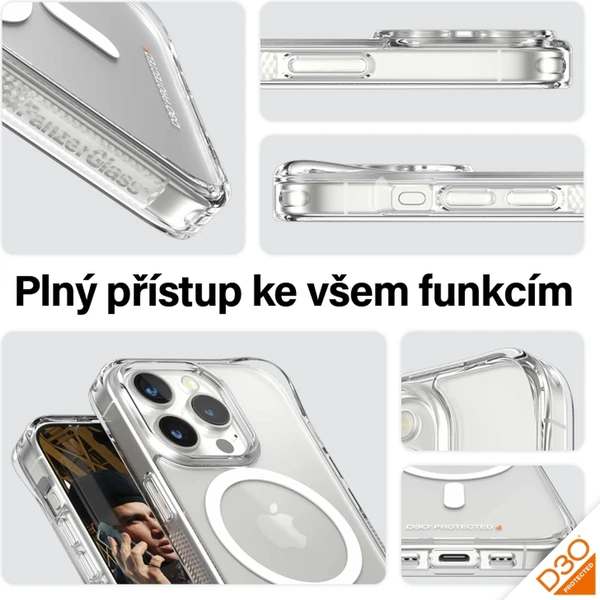 PanzerGlass HardCase MagSafe D30 Apple iPhone 15 Pro - Puzdra - Obrázok 67TS100501