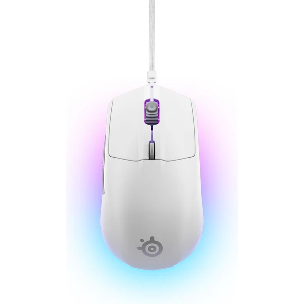 SteelSeries Rival 3 Gen 2 herná myš biela - Myši - Hlavný obrázok