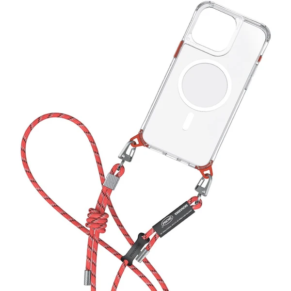 SKINARMA Dyno Universal Lanyard šnúrka červená - Popruhy a crossbody - Obrázok 67b2fa5007cc46d49e7ce12f0a73ebbb