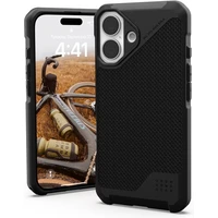 UAG Metropolis LT Magsafe Kevlar kryt iPhone 16 čierny - Puzdra