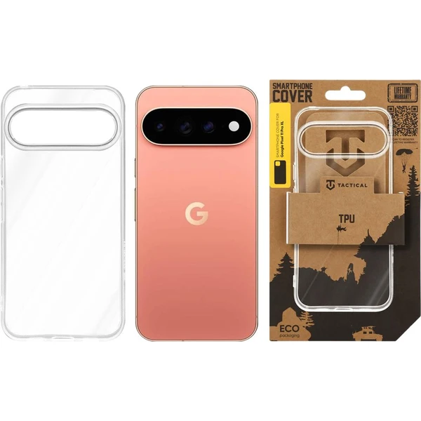 Tactical TPU Kryt pre Google Pixel 11 Pro XL Transparent - Puzdra - Obrázok 67e3465ab26f4904bb9a9ba14343dfb3