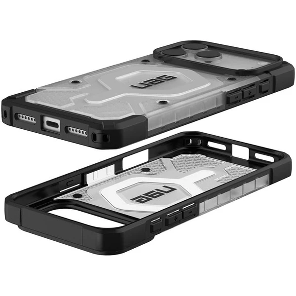 UAG Pathfinder Clear Magsafe kryt iPhone 17 Pro Max číry/strieborný - Puzdra - Obrázok 67f4994c6d204bbdaea008525b8aaae1