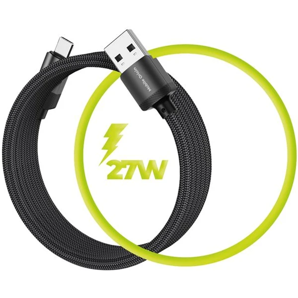 Mobile Origin Magnetic Patent Original Cable USB-A to USB-C 1m, black - Káble - Obrázok 67ffc4ceaa1a4494a4688577b520527c