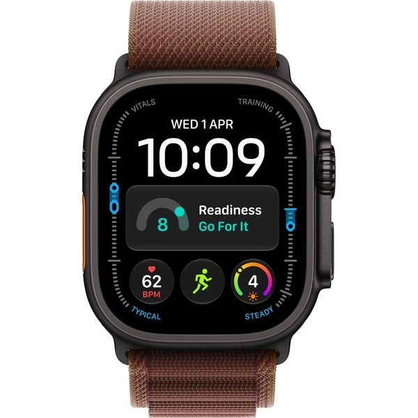 Apple Watch Ultra 4 49mm Černý titan s burgundsky červeným Alpským tahem S - Inteligentné hodinky - Obrázok 6807ba50e6f346468fd76ada169e7bdf