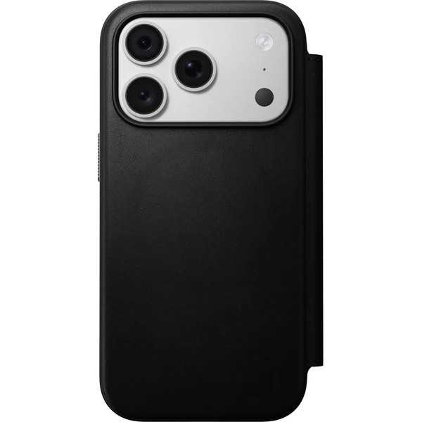 Nomad Modern Leather Folio MagSafe kožené puzdro iPhone 17 Pro/18 Pro Black - Puzdra - Obrázok 681eb2a16be046559409f756e51ab67f