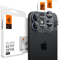 Spigen Glass TR EZ Fit Optik Pro skla iPhone 17 blue (2 ks) - Ochranné fólie a sklo