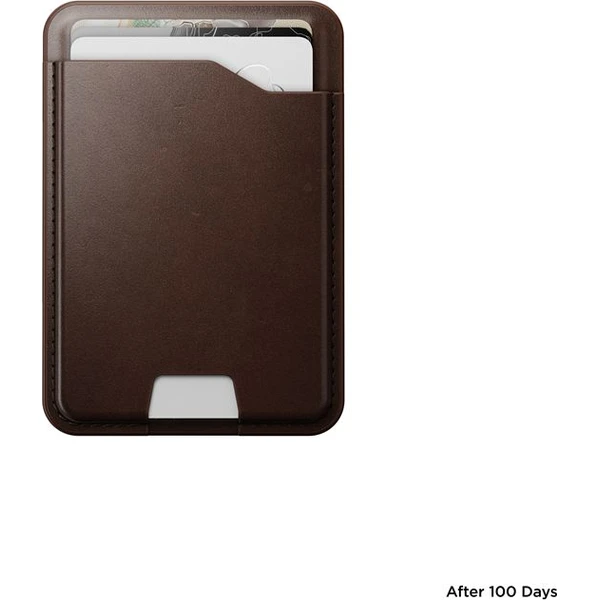 Nomad Leather Mag Wallet peňaženka s Apple Find My hnedá - Peňaženky - Obrázok 68325b7aed414ab297841b6b9e74025c
