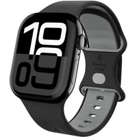 Spigen Nano Pop Band remienok Apple Watch 42/41/40mm čierny/sivý - Remienky