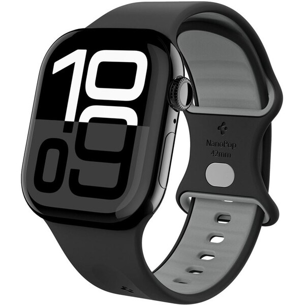 E-shop Spigen Nano Pop Band remienok Apple Watch 42/41/40mm čierny/sivý