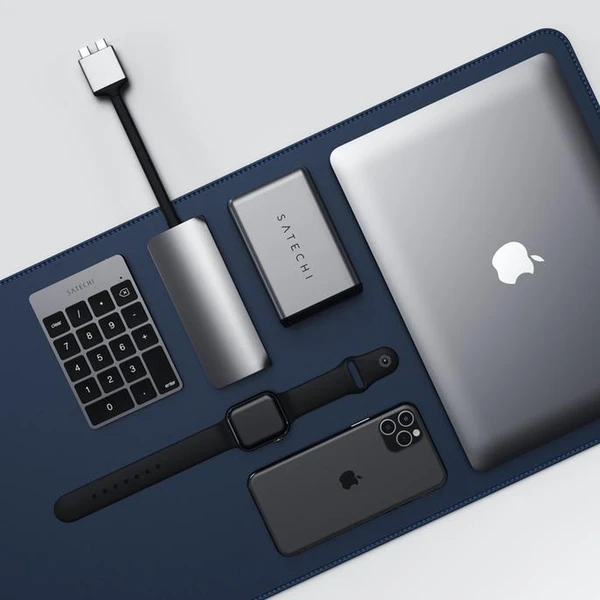 Satechi 75W Dual USB-C PD cestovní nabíječka vesmírně šedý - Nabíjačky - Obrázok 687D100301