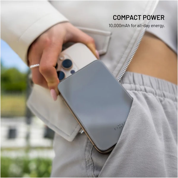 FIXED MagZen 10 Crystal MagSafe/Qi2 powerbanka, 10000mAh, čierna - Powerbanky - Obrázok 6891ac14bb58471493134444f3ff524d