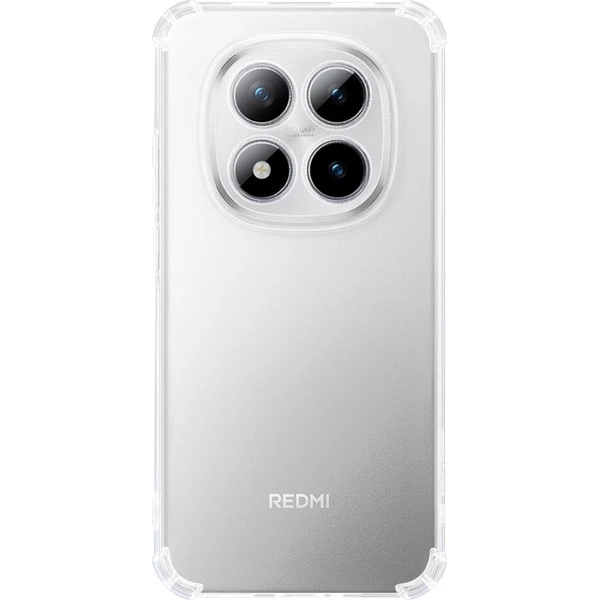Taktický TPU Plyo kryt Xiaomi Redmi Note 15 Pro+ 4G/5G priehľadný - Puzdra - Hlavný obrázok