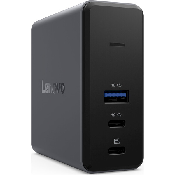E-shop Lenovo Charging GaN 65W dokovacia stanica čierna