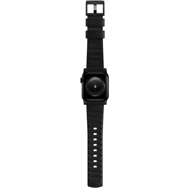 Nomad Active Strap Pre hydrofóbny kožený remienok Apple Watch 49/45/44/42mm čierny/čierny - Remienky - Obrázok 68G1000K01