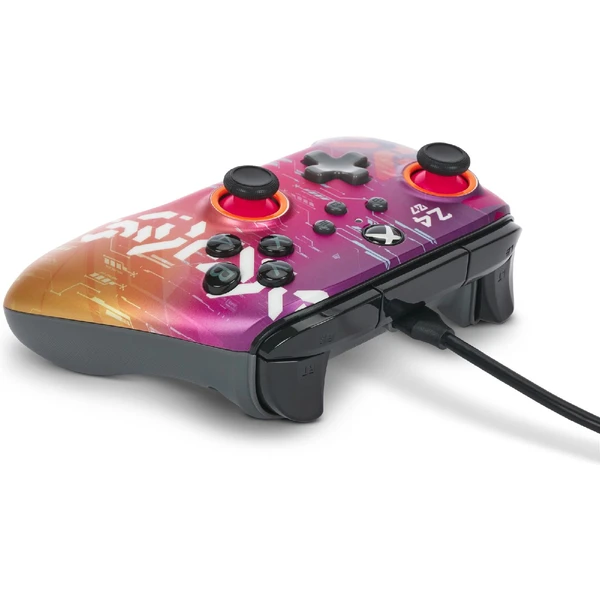 PowerA Advantage drôtový herný ovládač pre Xbox Series X|S Cyber ??Style (XBOX/PC) - Herné ovládače - Obrázok 68J5000P01