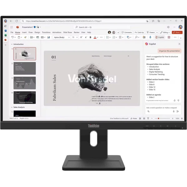 Lenovo ThinkVision E22-40 monitor 21,5" - Monitory - Hlavný obrázok