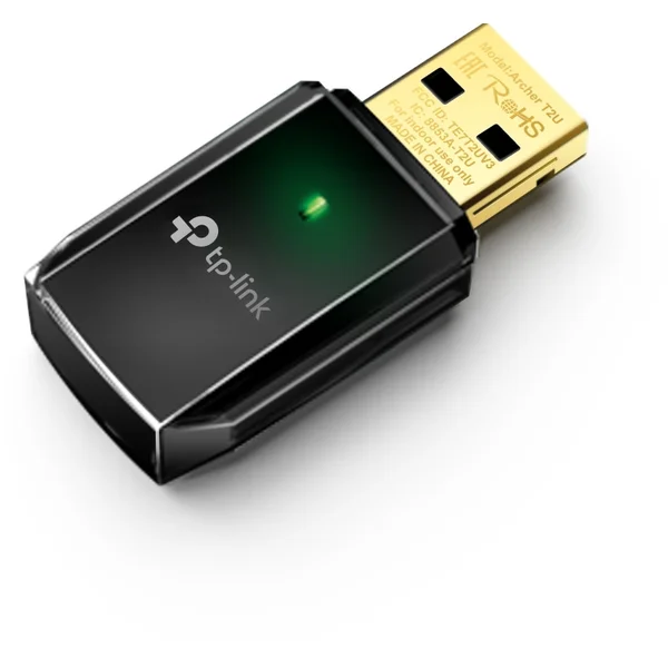 TP-Link Archer T2U WiFi USB adaptér - Sieťové karty - Obrázok 68QFF00101