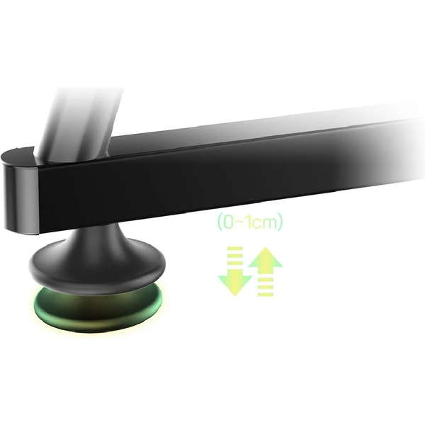 ULTRADESK ENTER V2 kompaktný herný stôl 100x60 cm čierny - Stoly - Obrázok 68QXF00101