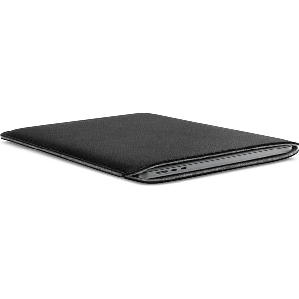 Woolnut kožené Sleeve púzdro pre 15" MacBook Air čierne - Puzdra - Obrázok 68SR100501