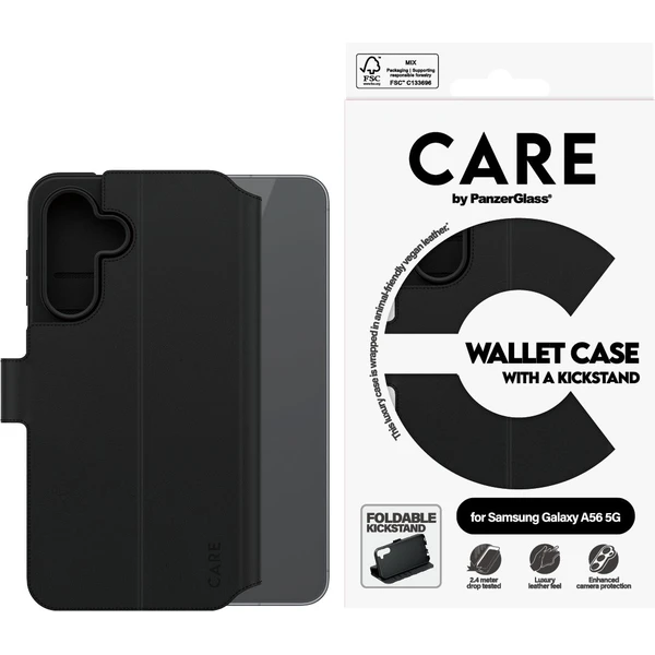 PanzerGlass® CARE púzdro Samsung Galaxy A56 5G Wallet Kickstand - Puzdra - Obrázok 68UC000K01