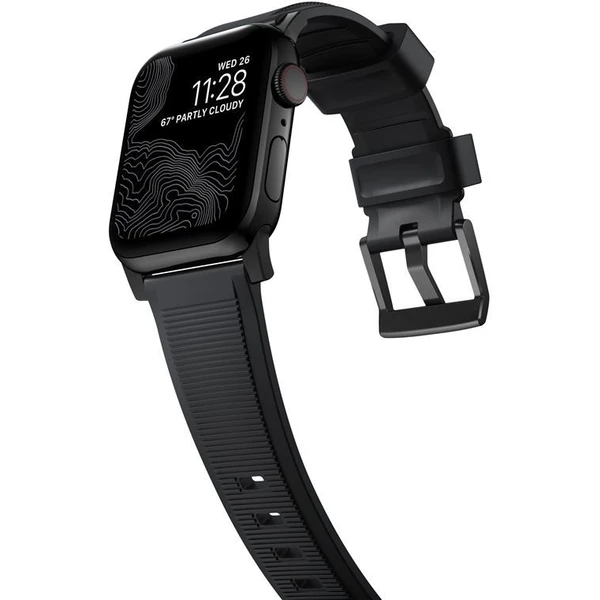 Nomad Rugged Strap remienok Apple Watch 49/46/45/44/42mm čierny - Remienky - Obrázok 68XZ200301