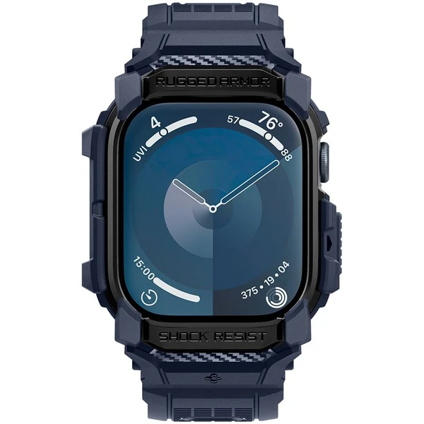 Spigen Rugged Armor Pro remienok s puzdrom Apple Watch 10/11 (46mm) modrý - Remienky - Obrázok 68a14a2917e34c2680c25a8f27362d64