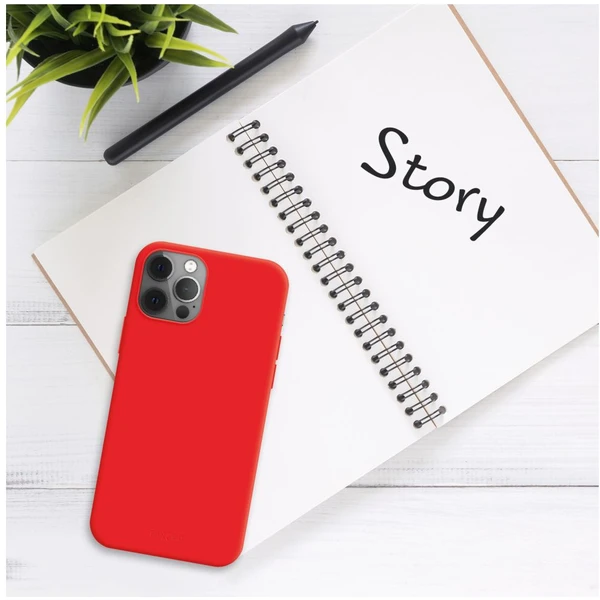 FIXED Story silikónový kryt Apple iPhone 17 Pro červený - Puzdra - Obrázok 68bb04a815834bb692a8dfdbdc25e5ee