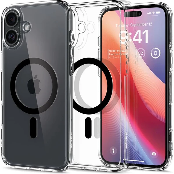 Spigen Ultra Hybrid MagSafe kryt iPhone 16 Plus black - Puzdra - Hlavný obrázok