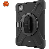FIXED Rugged Tab Case odolné puzdro so stojanom iPad Pro 11" (2025) čierne - Puzdra