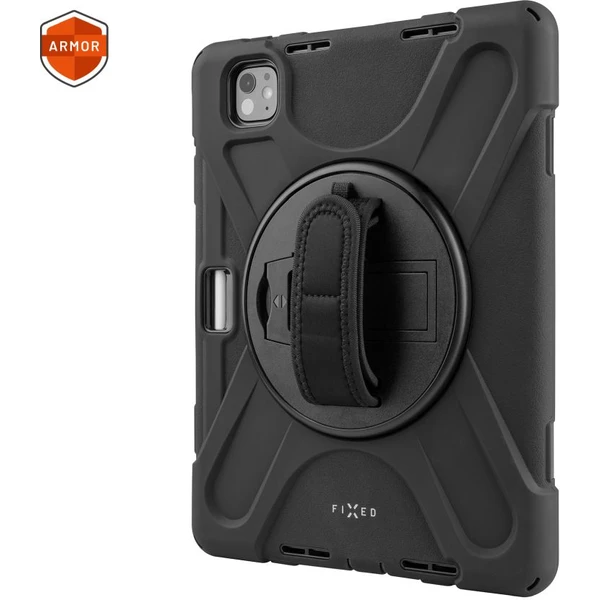 FIXED Rugged Tab Case odolné puzdro so stojanom iPad Pro 11" (2025) čierne - Puzdra - Hlavný obrázok