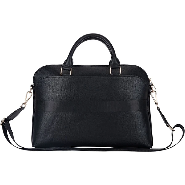 Guess PU Grained Triangle Logo taška na notebook 13/14/15" čierna - Crossbody - Obrázok 68dda287d49b41c98e6ea4f8048d02d9