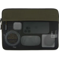 Pipetto Expand Sleeve púzdro MacBook Pro 14"/MacBook Air 13.6" tmavozelené - Puzdra