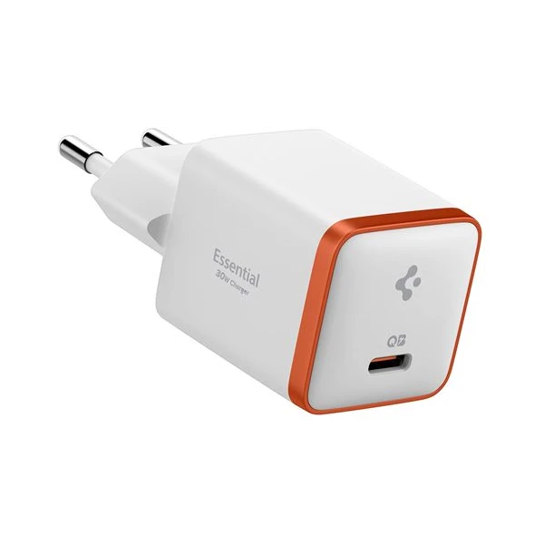 Spigen Essential (30W) USB-C nabíjačka biela - Nabíjačky - Hlavný obrázok