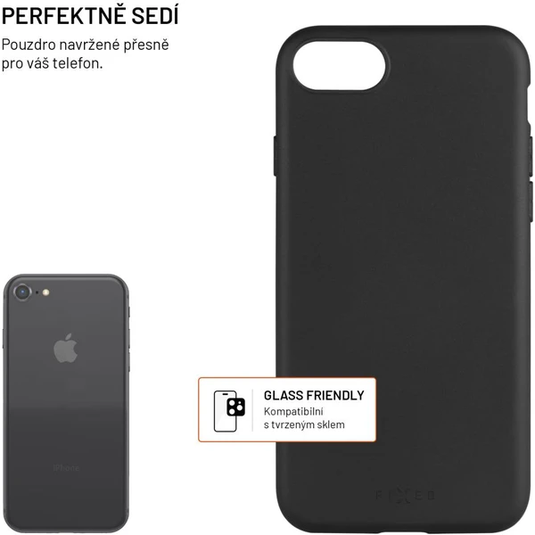 FIXED ReStory TPU recyklovaný kryt Apple iPhone 7/8/SE (2020/2022) čierny - Puzdra - Obrázok 6906d69be96c4676ac6e44e3c85619a0
