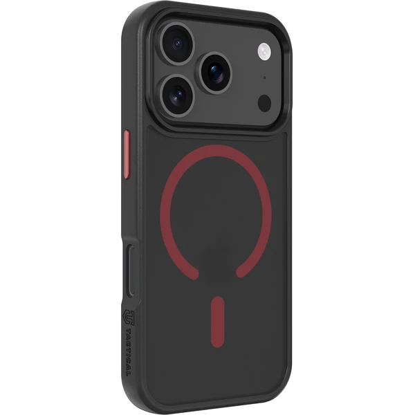 Tactical MagForce Hyperstealth 2.0 kryt iPhone 17 Pro Black/Red - Puzdra - Hlavný obrázok