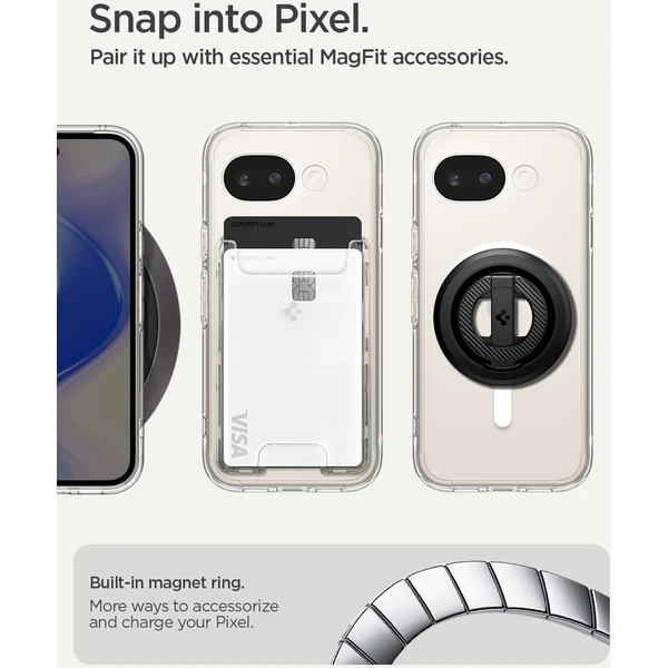 Spigen Ultra Hybrid MagSafe kryt Google Pixel 10a priehľadná biela - Puzdra - Obrázok 691063133fe3403a9e1a03fc0c3307da