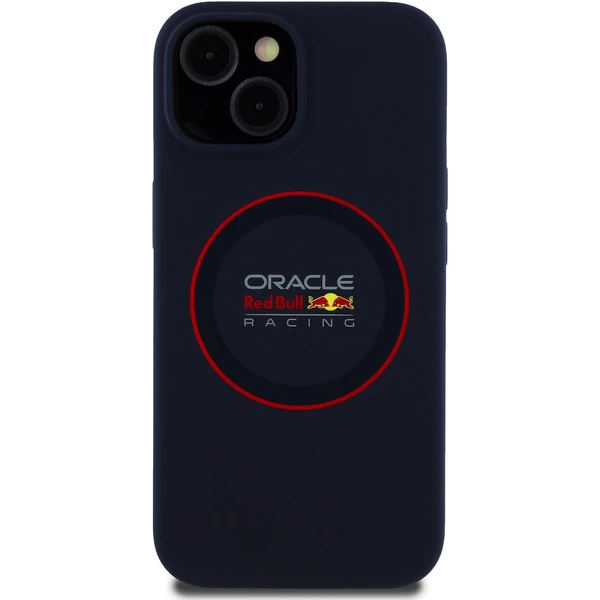 Oracle Red Bull Racing Silicone Red Ring MagSafe kryt iPhone 14 modrý - Puzdra - Obrázok 69152f4bbca949a08d270e8cdb013597