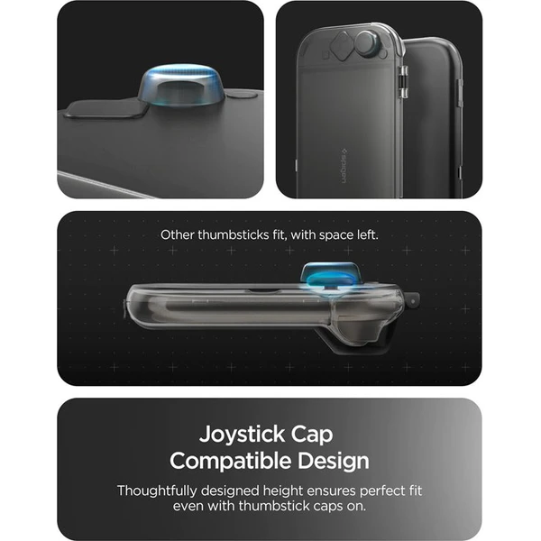 Spigen Thin Fit 360 puzdro pre Nintendo Switch 2 čierne - Puzdra - Obrázok 692decd8276a4aa0a98119a1cbc4c958