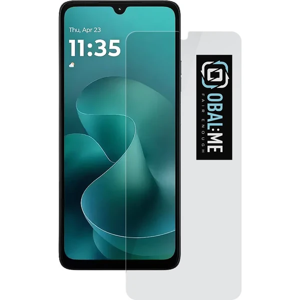 OBAL:ME 2.5D tvrdené sklo Motorola G06/G06 Power číre - Ochranné fólie a sklo - Hlavný obrázok