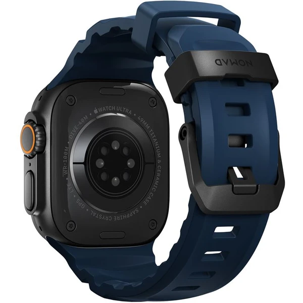 Nomad Rocky Point Band remienok Apple Watch 49/45/44/42mm čierny/modrý - Remienky - Obrázok 694abd40498a46868e440f6d1c8ded75