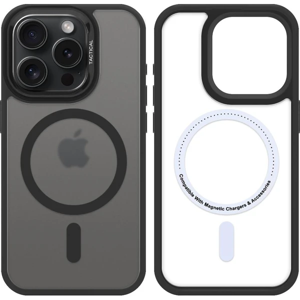 Tactical MagForce Hyperstealth 3.0 Kryt pre Apple iPhone 15 Pro Asphalt - Puzdra - Obrázok 69509581171f49b1af55f553244a3f50