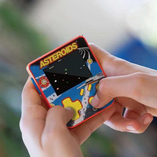 Evercade Super Micro Asteroids Keychain Gamer - Retro konzola - Obrázok 695K000K01