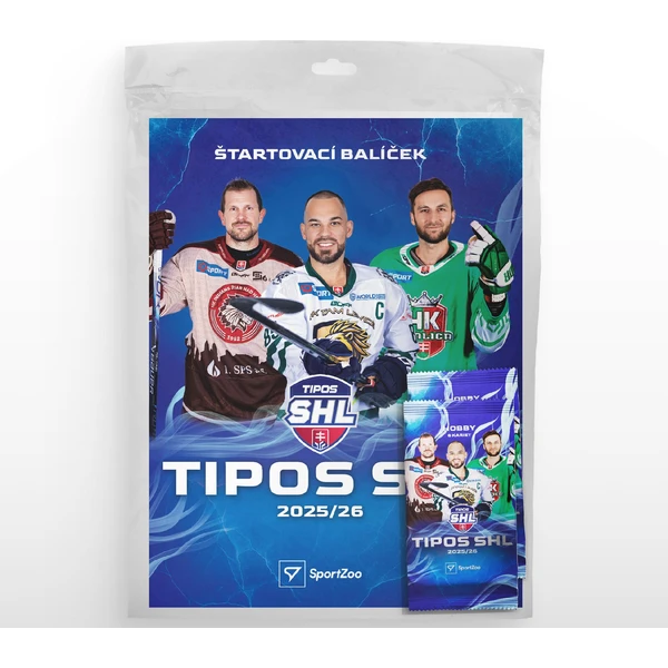 Hokejové karty SportZoo Tipos SHL 2025/26 Štartovací balíček - Hokejové karty - Obrázok 696R000K01